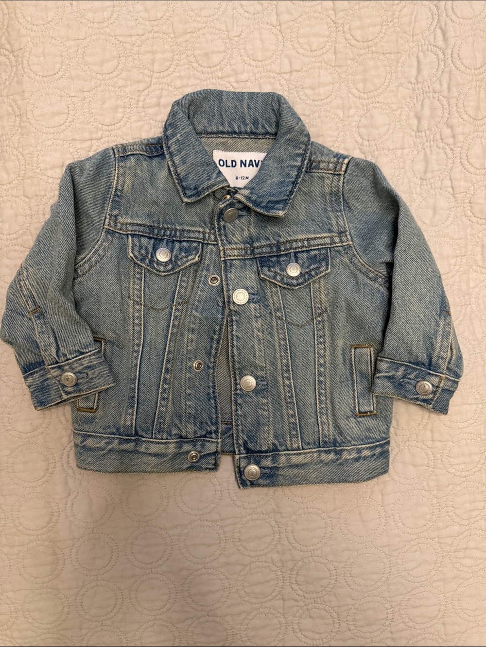 Old Navy Kids Light Blue Denim Jean Jacket